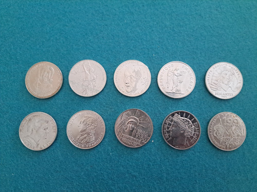 Pieces 100 francs argent - de,