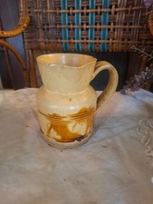 Pichet en terre vernissée Savoie ? pot  vintage et rétro en céramique