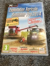 jeu pc EXPLOITATION AGRICOLE simulateur pro 2014 NEUF