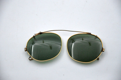Ancien lunettes soleil - ancien, à