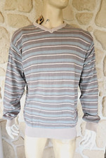 Pull bleu et gris neuf taille