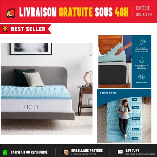 Lucid surmatelas 140 - x, 190