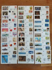 80 enveloppes premiers jours FDC Année 1999 grosse cote timbres france ss double