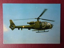 CARTE POSTALE POSTCARD ARMEE DE L'AIR HELICOPTERE AEROSPATIALE SA 341 GAZELLE