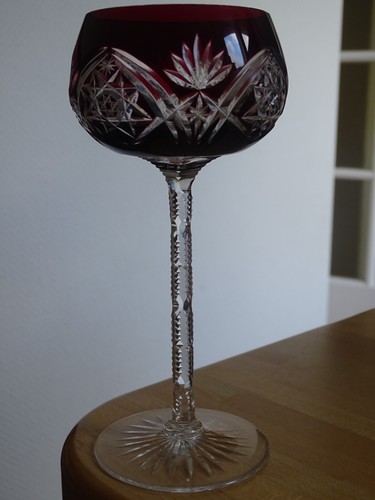 Ancien verre vin rhin - ancien,
