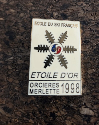 Insigne ski medaille esf - medaille,