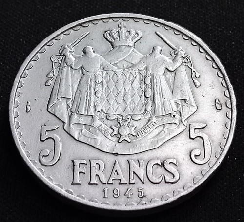 Francs 1945 monaco - francs, (louis