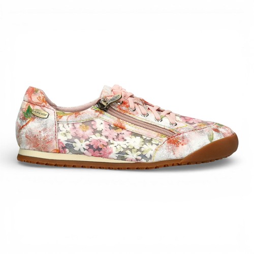 Sneaker dentelle rose - en,