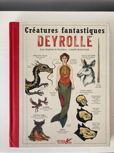 Livre créatures fantastiques - livre,