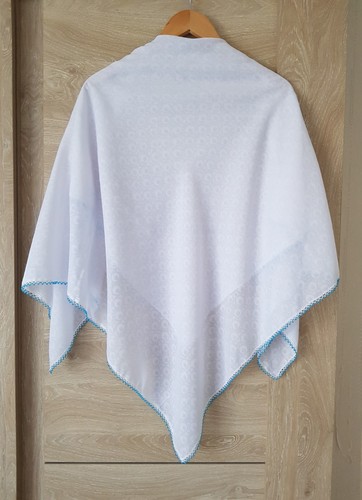 Foulard carré blanc - , à