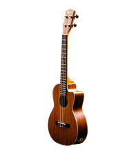 Ukulele Ohana TK-20CE Tenor Solid Mahogany Top Mahogany B&S