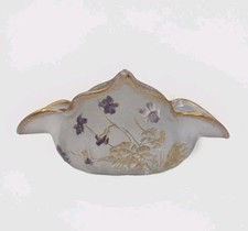 Vase coupe legras a décor de