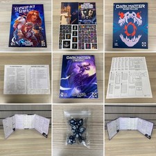 Foncé Matter Kit de Demarage Jeu Role RPG Réglement Livre Source Règles GM Écran