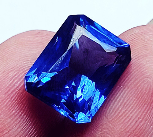 Certifié saphir naturel bleu - saphir,