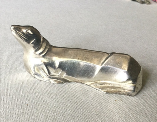 Porte couteau morse - porte, sculpture