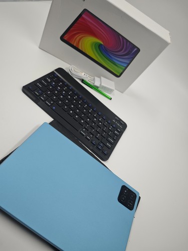 Tablette android bleue - tablette,