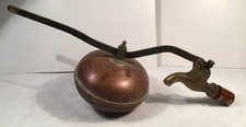 Ancien flotteur cuivre avec - ancien,
