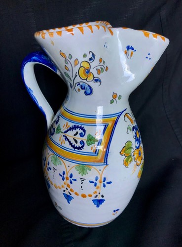 Vintage art poterie pichet - poterie,