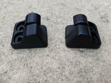 2x SUPPORT AXE GUIDE EMBOUT CLIP DE PLAGE ARRIÈRE PEUGEOT 205 PHASE 2 GTI CTI