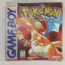 Nintendo Pokemon Rouge Version (DMG-APAE-USA) Étranger Version Game Boy Logiciel