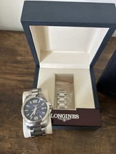 Montre Longines Conquest Quartz-Très Bon État-Boîte-Notice-Authenticite