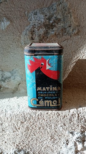 Ancienne boite publicitaire - ancienne,