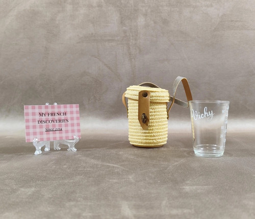 Verre cure vichy - de, étui