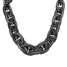 Collier chaîne en plastique