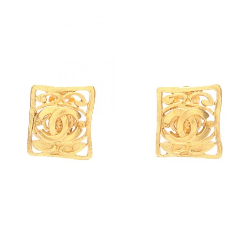 Boucle oreille clip - d'oreille, carré