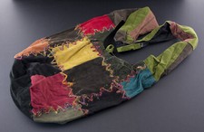 Sac à main ethnique Besace Bandoulière Hippie Baba Cool Plage Fleurs de vie 9727