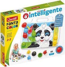 QUERCETTI JEU DE MOSAIQUE FANTACOLOR JUNIOR 2-5 ANS EVEIL 4206