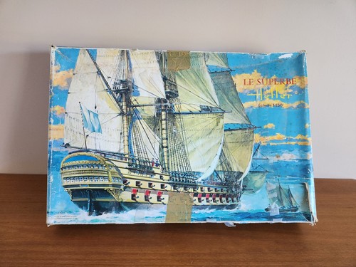 Maquette heller vintage bateau - heller,