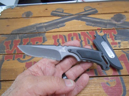 Gerber basic fixed blade knife - gerber,