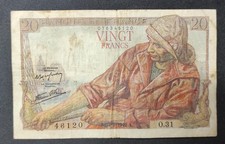 France Billet de 20 Francs
