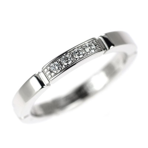 Bague diamant cartier k18wg - cartier,