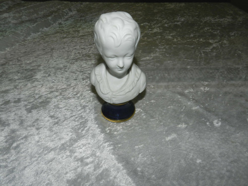 Ancien buste enfant biscuit - buste, d'enfant