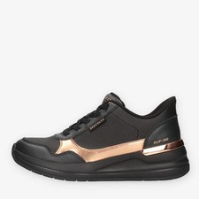 Skechers Chaussures Sneakers Femme Billion 2-Top Tier, Los Angeles - /BBK (NOIR)