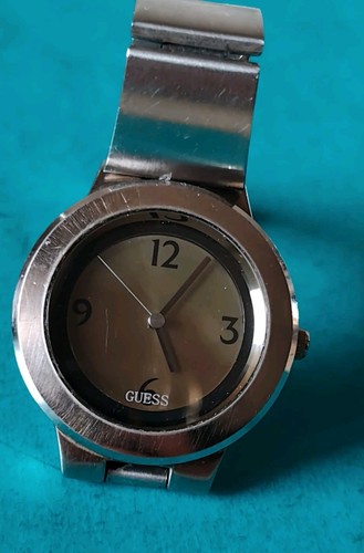 Guess stainless steel watch