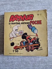 arthur le fantôme justicier poche n°1 juillet 1964,occasion,état correct