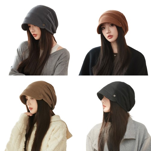 Bonnets femme bord court - bonnets,