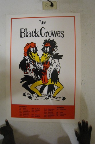 Affiche des black - des, crowes