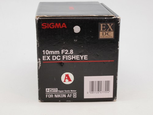 Sigma 10mm ex - sigma, hsm