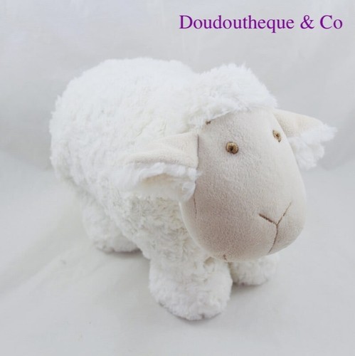 Peluche mouton addex blanc - peluche,