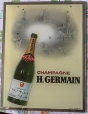 Miroir fixé sous verre