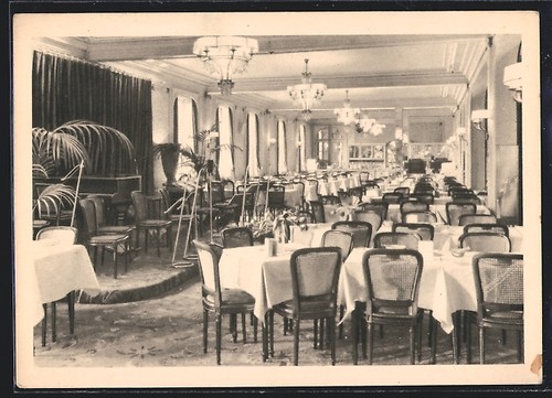 Cpa liége restaurant bon - liége,,