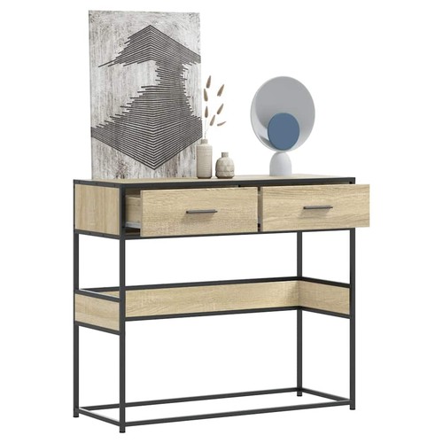 Table console rangement - table,