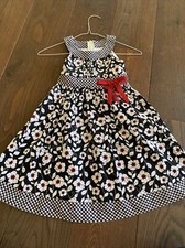 Bonnie Jean 4 Floral Gingham