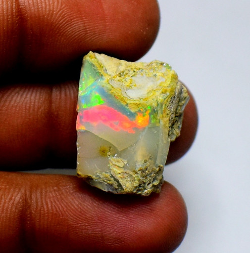 Opale éthiopienne naturelle