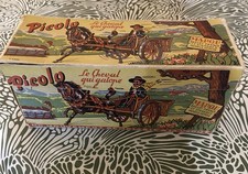 Picolo Charrette Ancienne Le Cheval Qui Galope. Dans Sa Boîte D’origine 