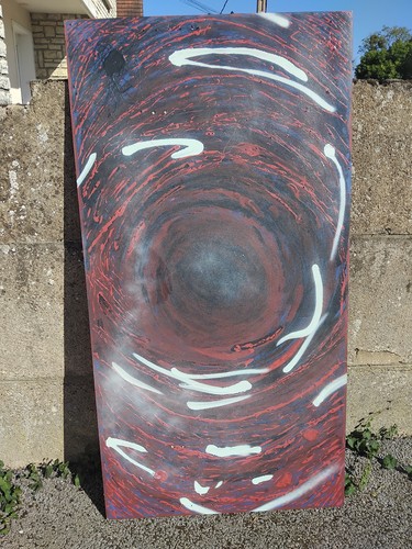 Tableau peinture acrylique sur - peinture,